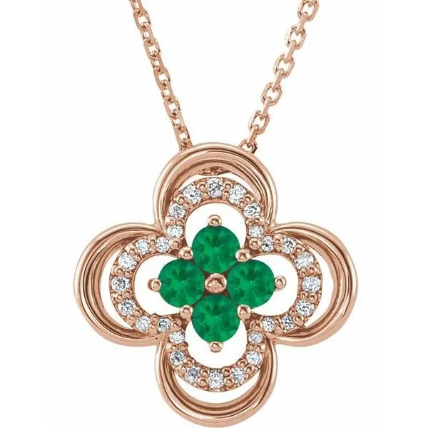 Clover Necklace James & Williams Jewelers Berwyn, IL