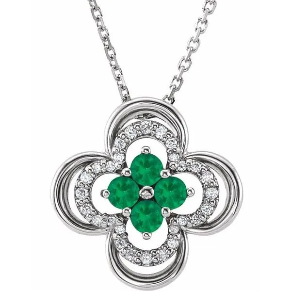Clover Necklace James & Williams Jewelers Berwyn, IL