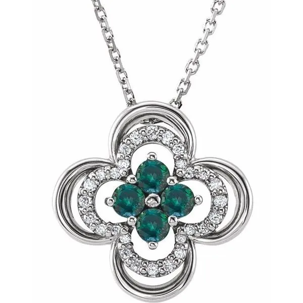 Clover Necklace Scirto's Jewelry Lockport, NY