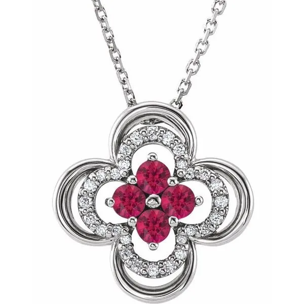 Clover Necklace Rebel Diamonds New Hampton, IA