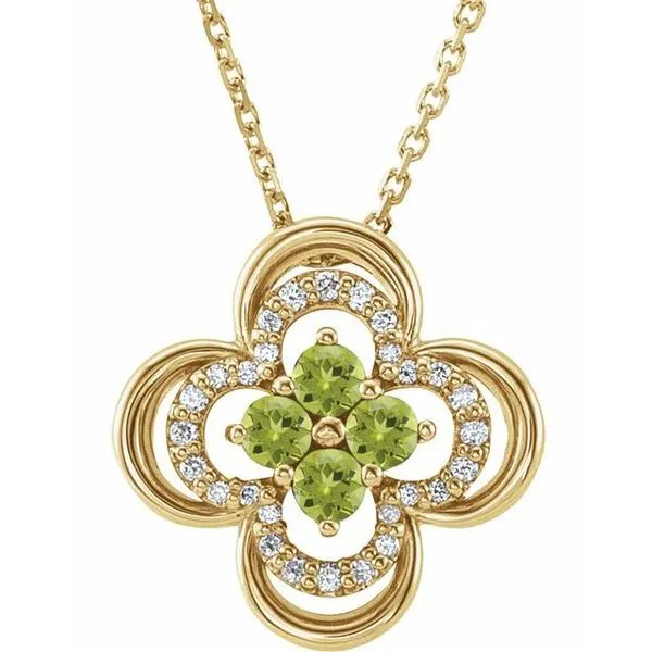 Clover Necklace James & Williams Jewelers Berwyn, IL