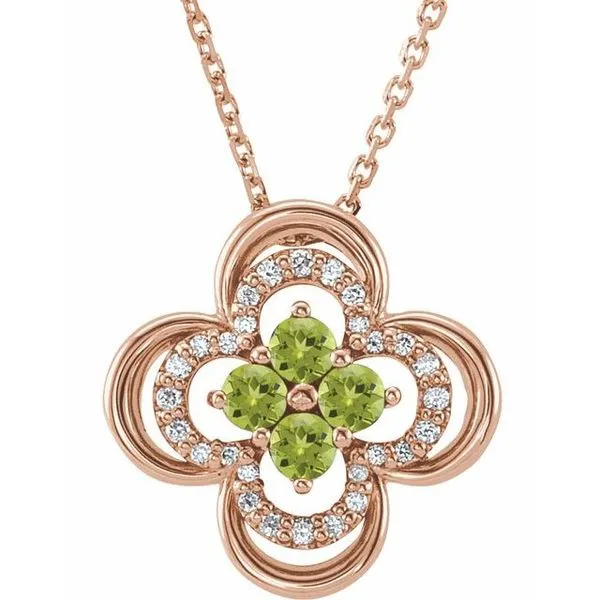 Clover Necklace James & Williams Jewelers Berwyn, IL