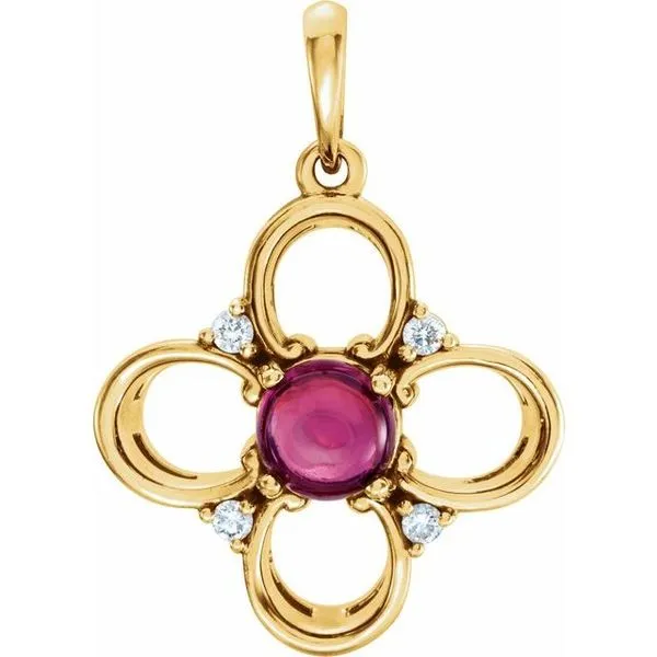 Clover Pendant Long Jewelers Chesapeake, VA