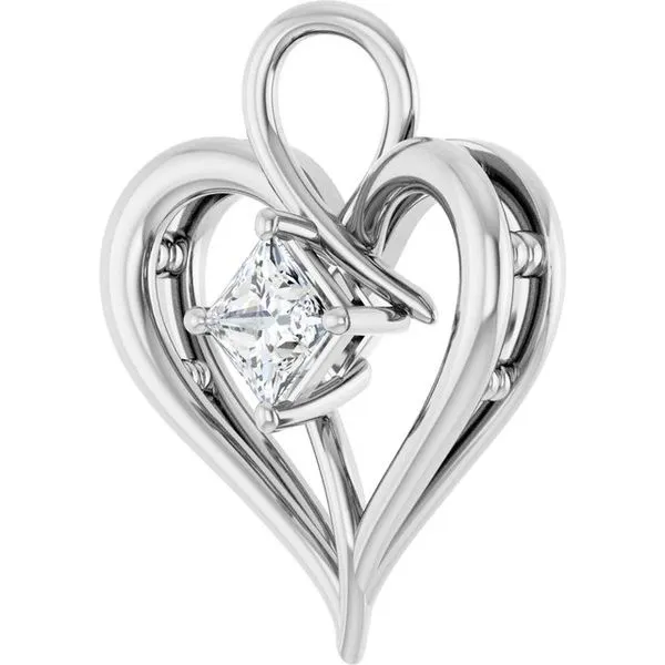 Heart Pendant Image 2 James & Williams Jewelers Berwyn, IL