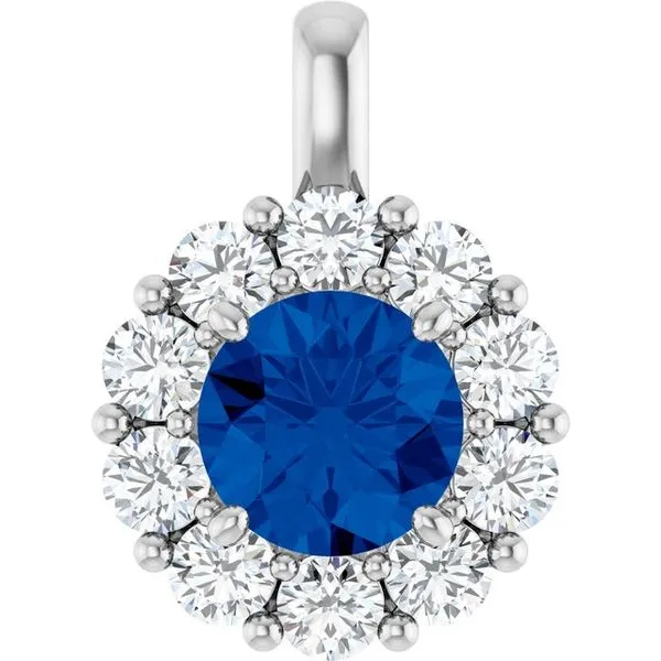 Halo-Style Pendant James & Williams Jewelers Berwyn, IL