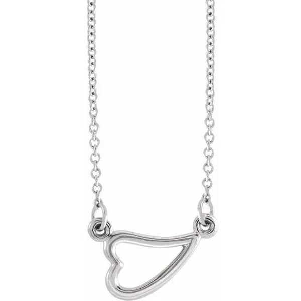 Adjustable Heart Necklace Hopman Jewelers Elkhart, IN