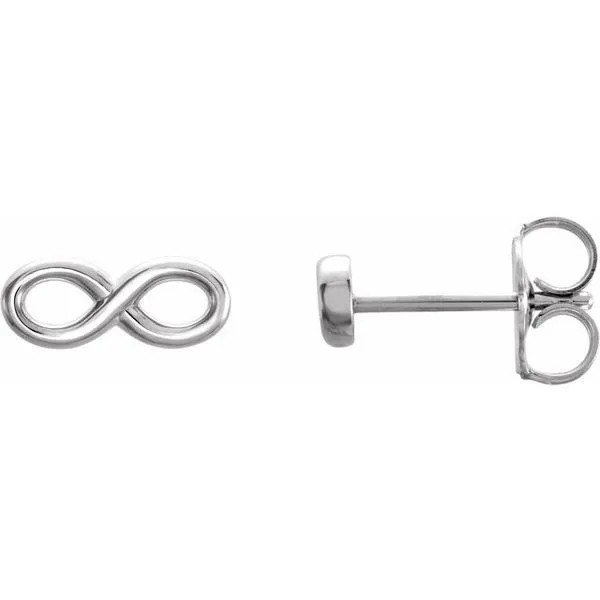 Infinity-Inspired Earrings James & Williams Jewelers Berwyn, IL