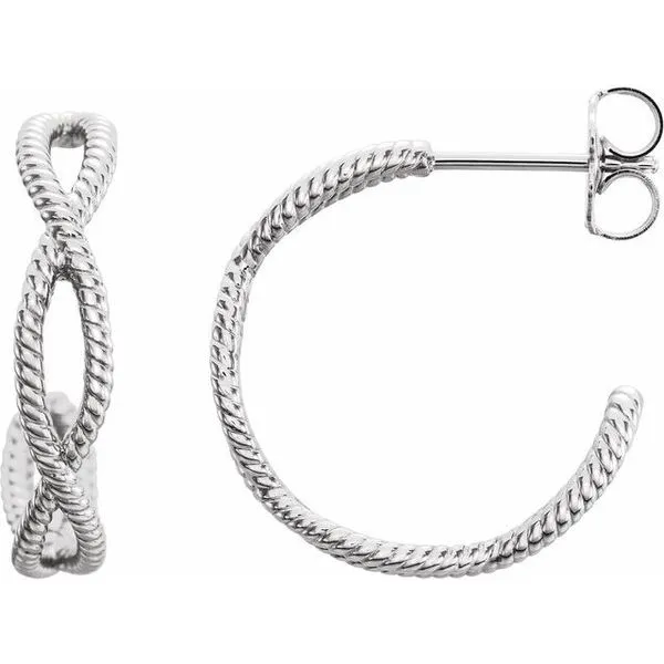 Rope Hoop Earrings Arnold's Jewelry and Gifts Logansport, IN