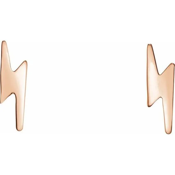 Lightning Bolt Earrings Image 2 Scirto's Jewelry Lockport, NY