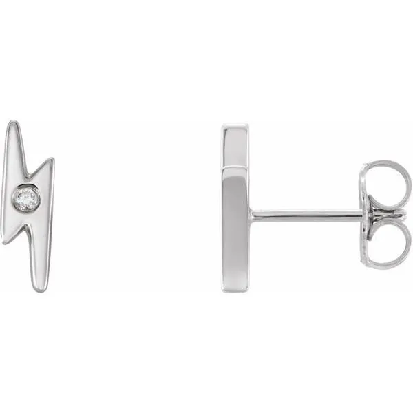 Lightning Bolt Earrings Hopman Jewelers Elkhart, IN