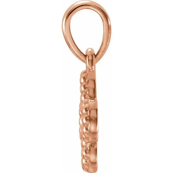 Beaded Clover Pendant Image 2 Holly's Jewelry Mountain Home, AR