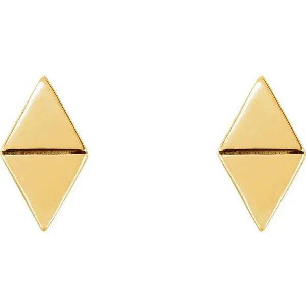 Geometric Earrings Image 2 Scirto's Jewelry Lockport, NY