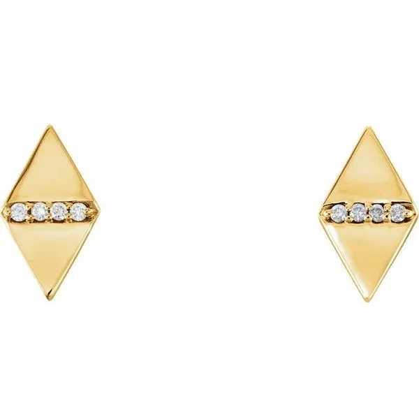 Geometric Earrings Image 2 James & Williams Jewelers Berwyn, IL