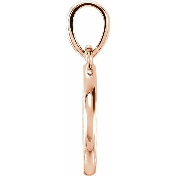 Engravable Starburst Pendant Image 2 Rasmussen Jewelers Spanish Fork, UT