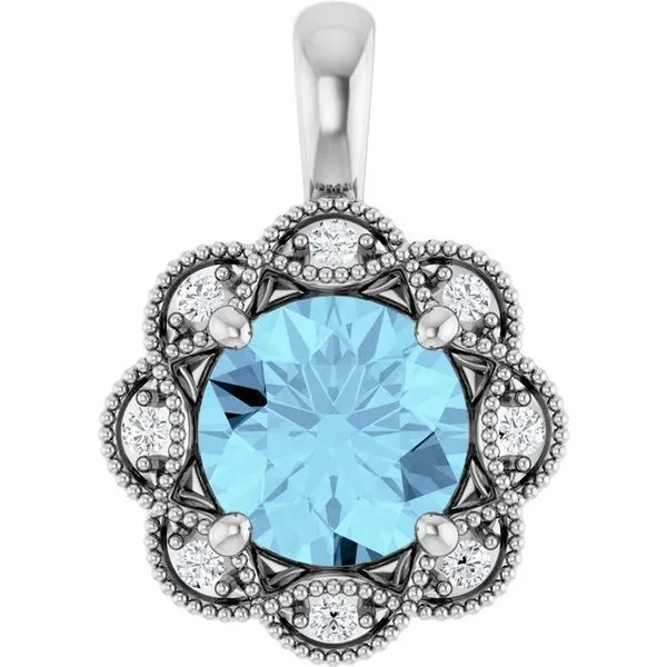 Halo-Style Pendant James & Williams Jewelers Berwyn, IL