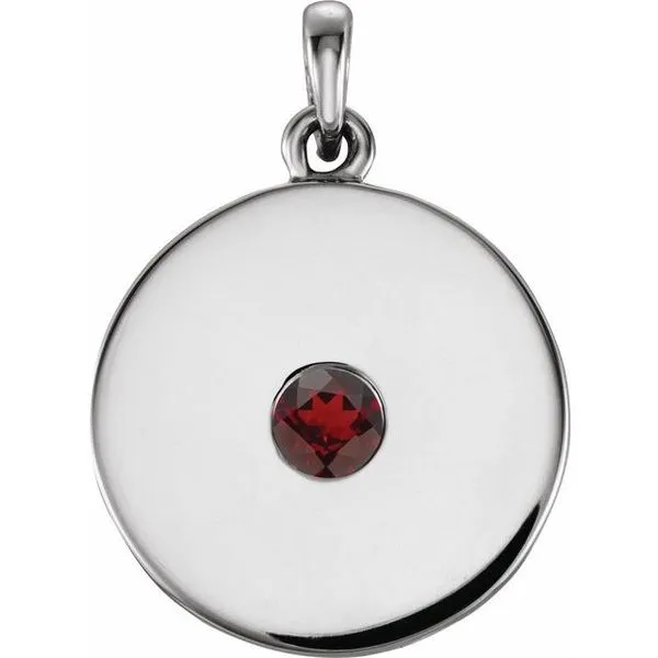 Disc Pendant James & Williams Jewelers Berwyn, IL