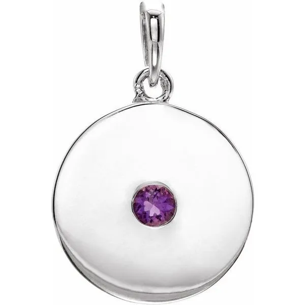 Disc Pendant James & Williams Jewelers Berwyn, IL