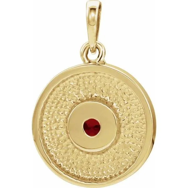 Disc Pendant Image 3 James & Williams Jewelers Berwyn, IL