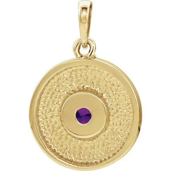 Disc Pendant Image 3 Arnold's Jewelry and Gifts Logansport, IN