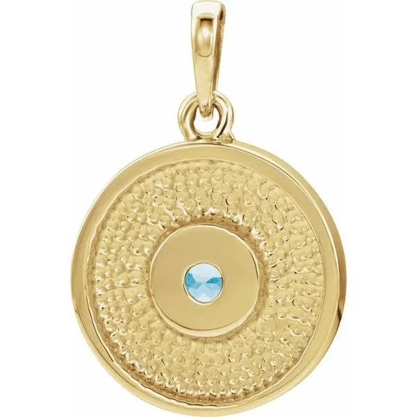 Disc Pendant Image 3 D'Errico Jewelry Scarsdale, NY
