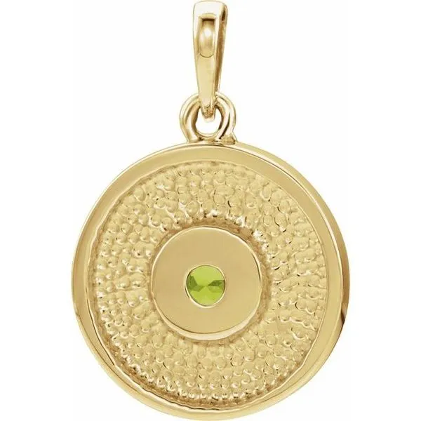 Disc Pendant Image 3 James & Williams Jewelers Berwyn, IL