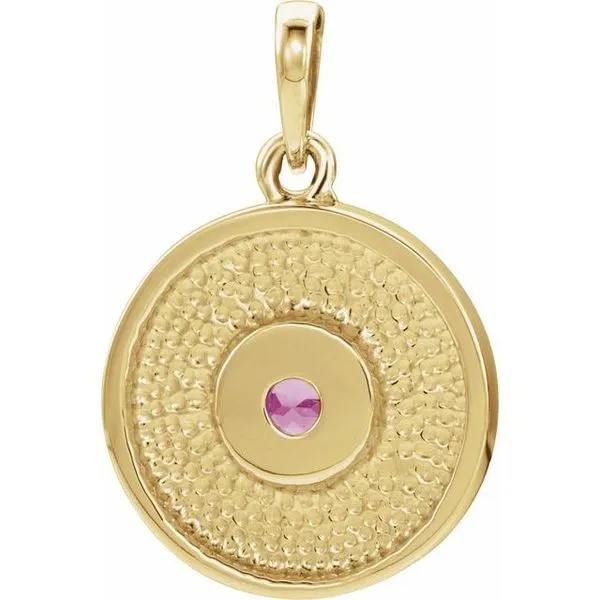 Disc Pendant Image 3 James & Williams Jewelers Berwyn, IL