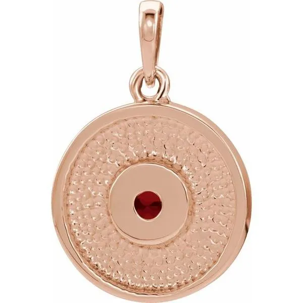 Disc Pendant Image 3 Arnold's Jewelry and Gifts Logansport, IN