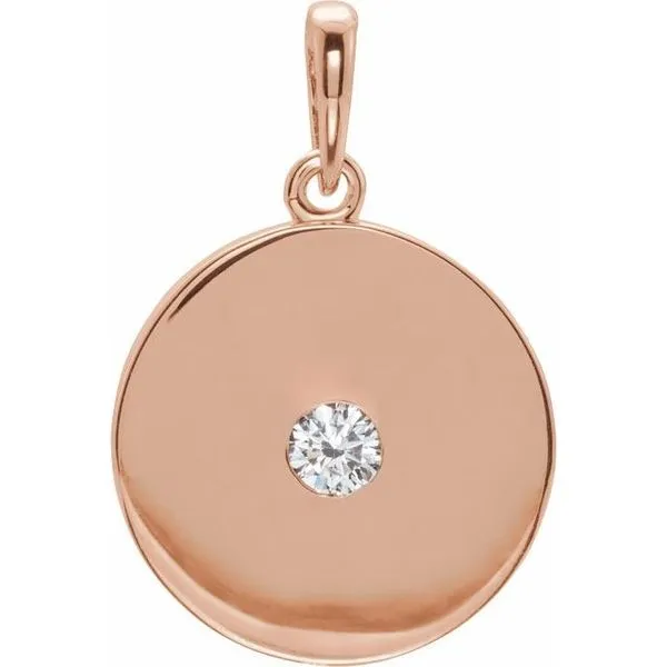 Disc Pendant Hopman Jewelers Elkhart, IN