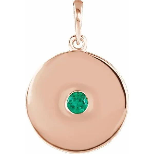 Disc Pendant Scirto's Jewelry Lockport, NY