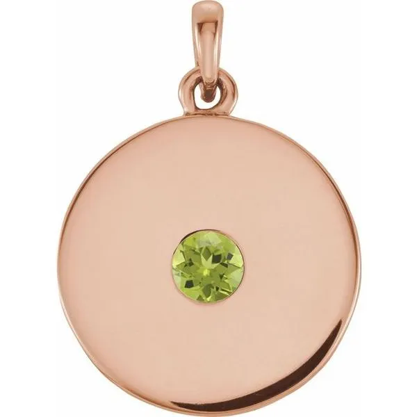 Disc Pendant Hopman Jewelers Elkhart, IN