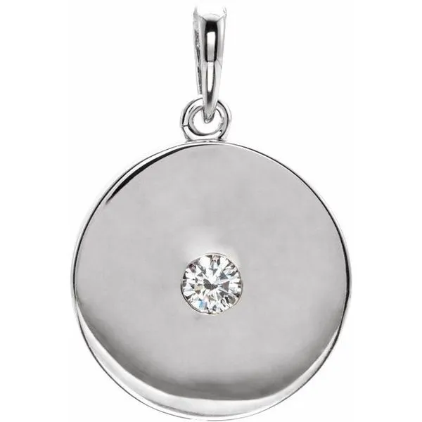 Disc Pendant Rasmussen Jewelers Spanish Fork, UT