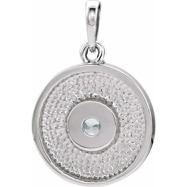 Disc Pendant Image 3 Rasmussen Jewelers Spanish Fork, UT