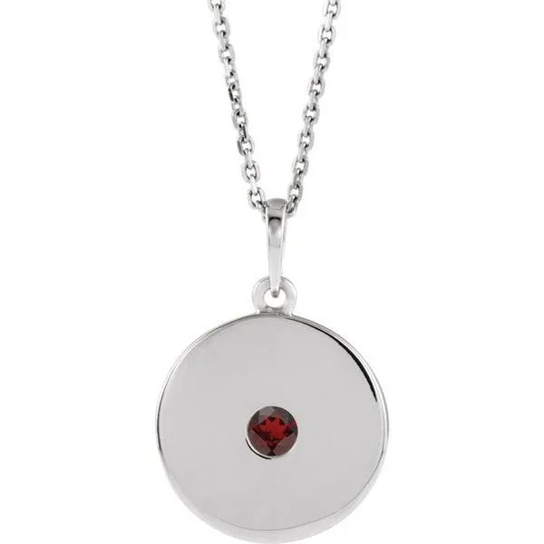 Disc Necklace M. J. Thomas Jewelers, Ltd. Stratford, CT