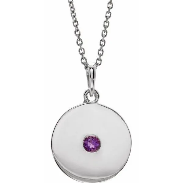 Disc Necklace Scirto's Jewelry Lockport, NY