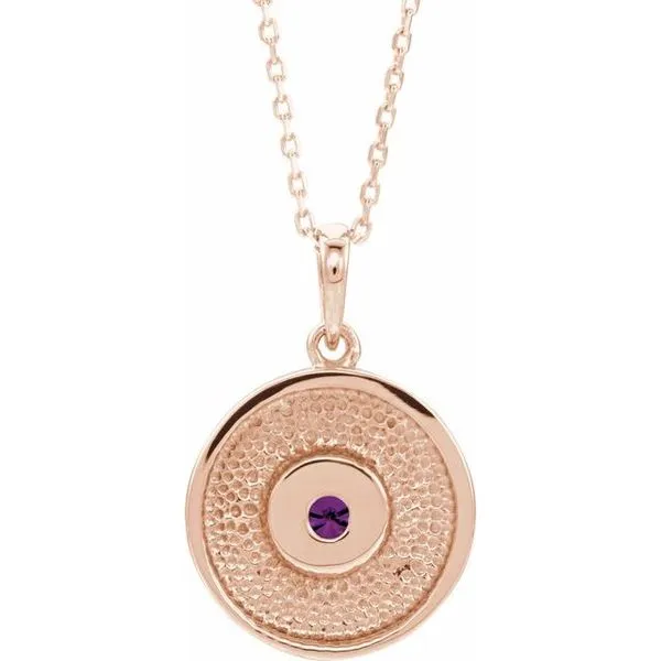 Disc Necklace Image 3 Scirto's Jewelry Lockport, NY