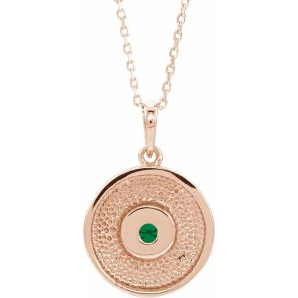 Disc Necklace Image 3 Scirto's Jewelry Lockport, NY