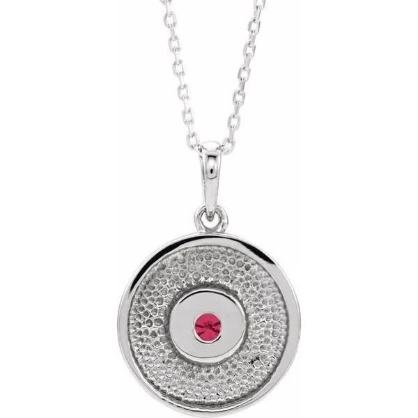 Disc Necklace Image 3 D'Errico Jewelry Scarsdale, NY