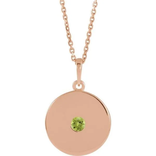 Disc Necklace Arnold's Jewelry and Gifts Logansport, IN