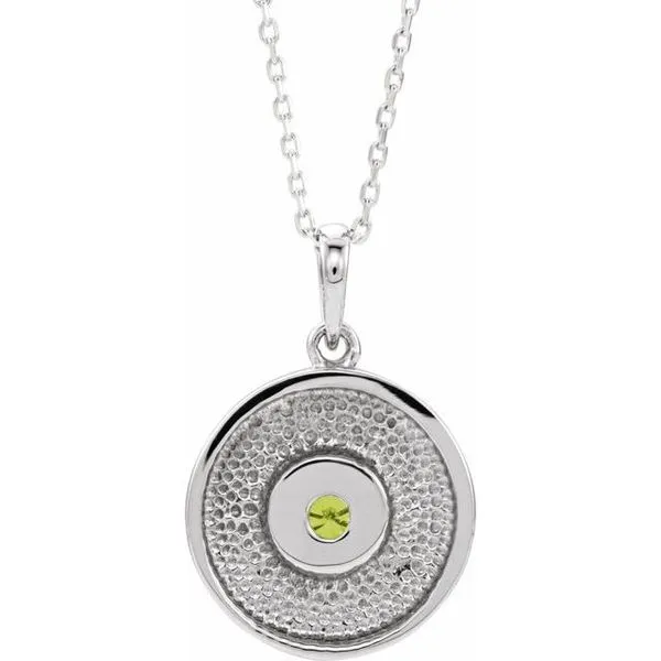 Disc Necklace Image 3 James & Williams Jewelers Berwyn, IL