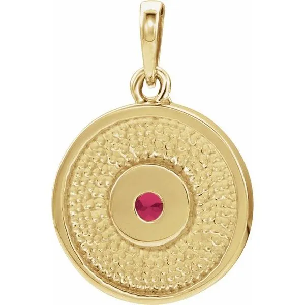 Disc Pendant Image 3 Rasmussen Jewelers Spanish Fork, UT