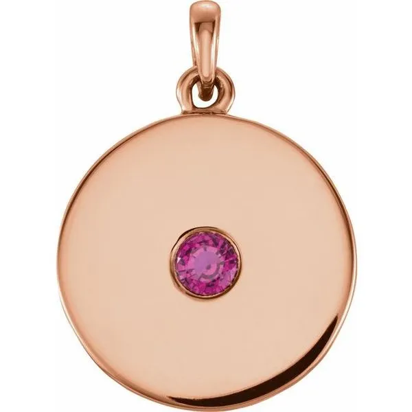 Disc Pendant Linwood Custom Jewelers Linwood, NJ