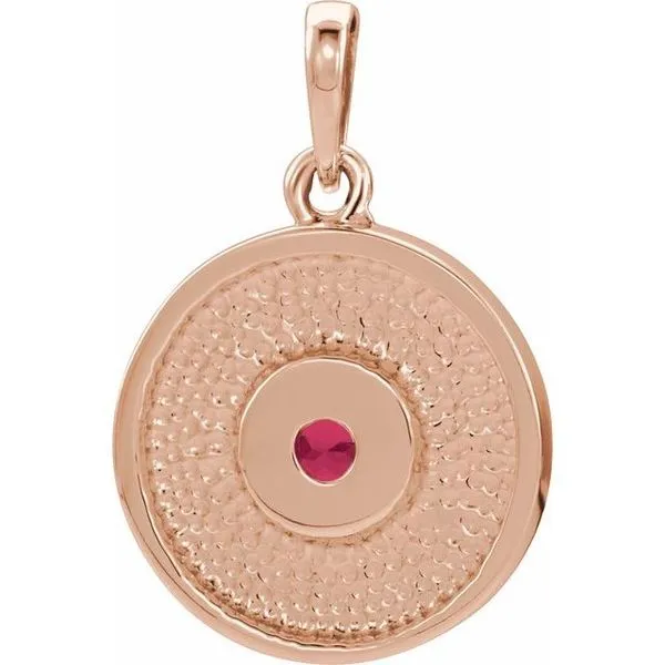 Disc Pendant Image 3 Scirto's Jewelry Lockport, NY