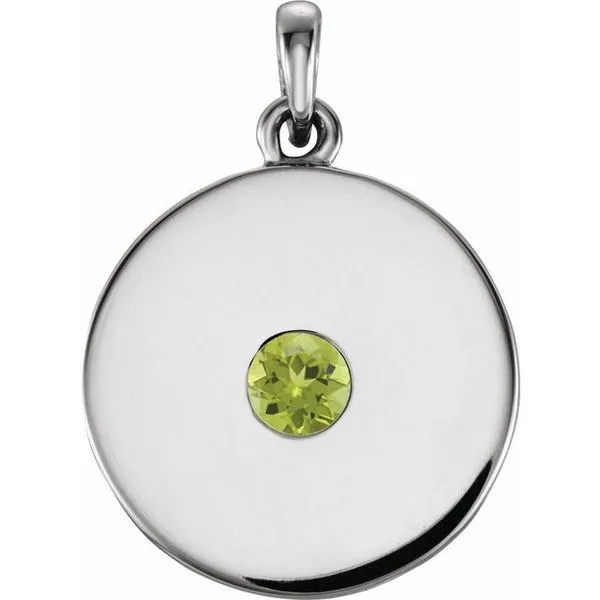 Disc Pendant J. Meredith Jewelers Delafield, WI