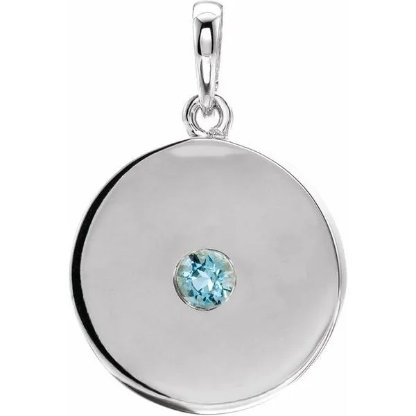 Disc Pendant Hopman Jewelers Elkhart, IN