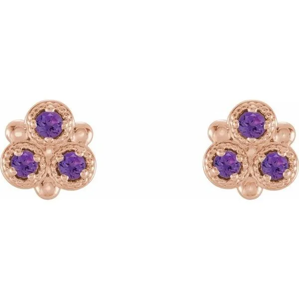 Three-Stone Earrings Image 2 Rasmussen Jewelers Spanish Fork, UT