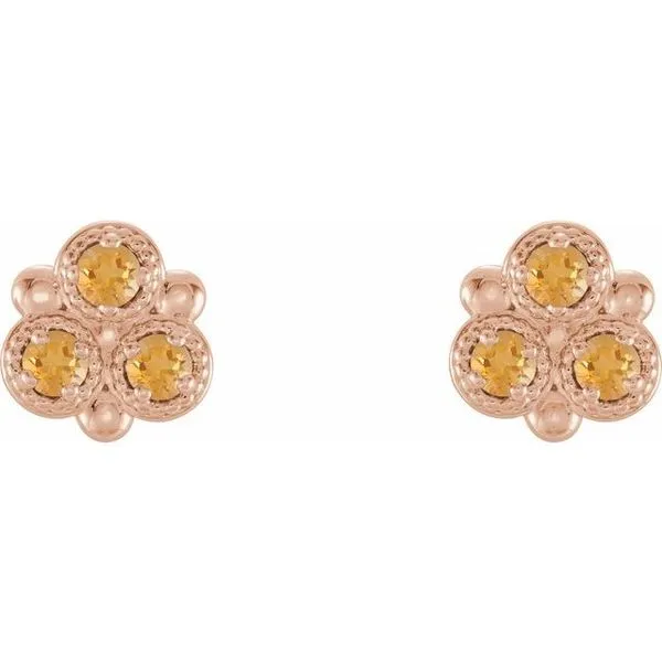 Three-Stone Earrings Image 2 Rasmussen Jewelers Spanish Fork, UT