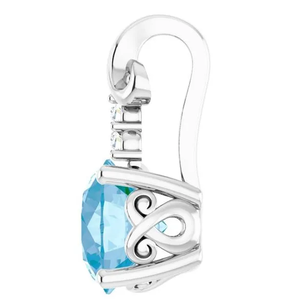 Accented Pendant Image 3 Arnold's Jewelry and Gifts Logansport, IN