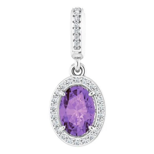 Halo-Style Pendant M. J. Thomas Jewelers, Ltd. Stratford, CT