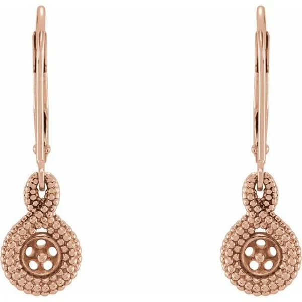 Beaded Pearl Earrings Image 2 Linwood Custom Jewelers Linwood, NJ