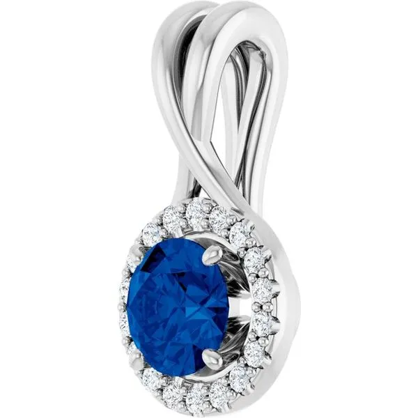 Halo-Style Pendant Image 2 G.G. Gems, Inc. Scottsdale, AZ